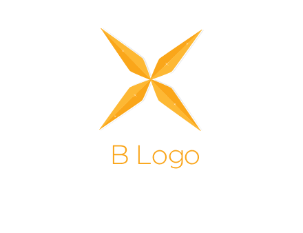 abstract letter X logo