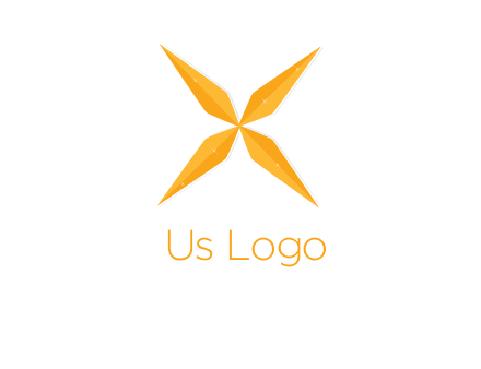 abstract letter X logo