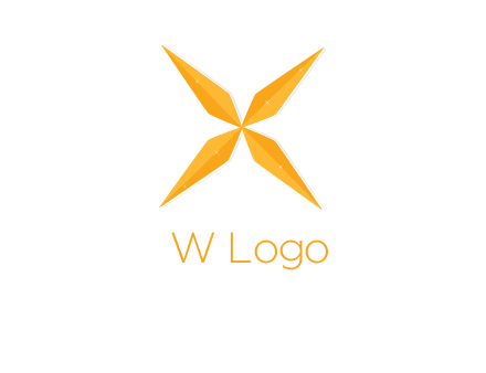 abstract letter X logo