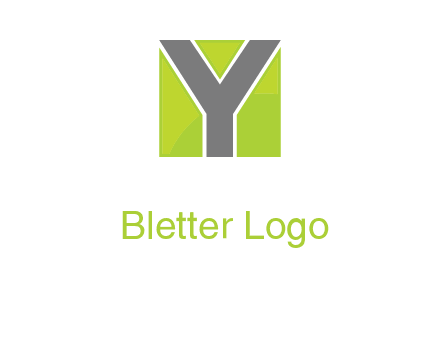 letter y in square logo