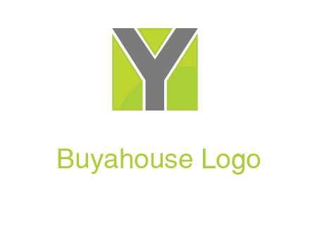 letter y in square logo