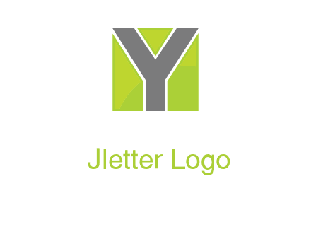 letter y in square logo