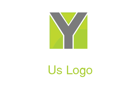 letter y in square logo