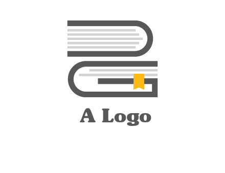 letter g book logo