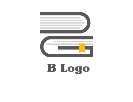 letter g book logo