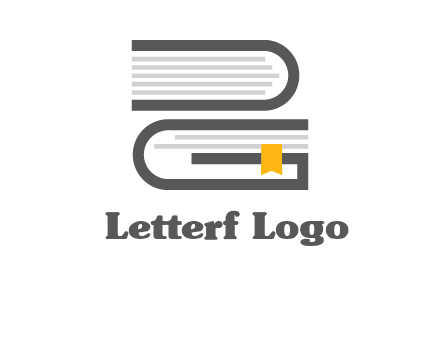 letter g book logo