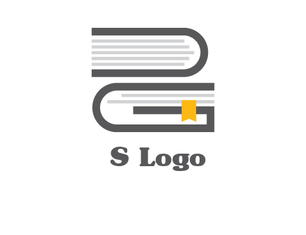 letter g book logo