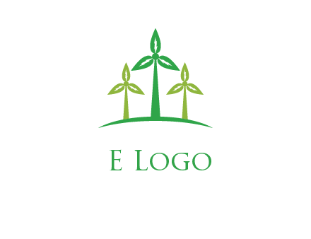 leaf turbine logo