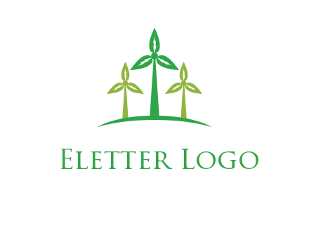 leaf turbine logo