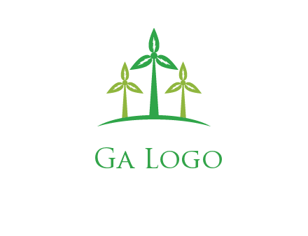 leaf turbine logo