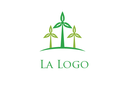 leaf turbine logo