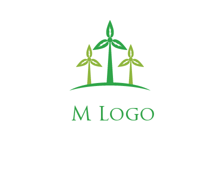 leaf turbine logo