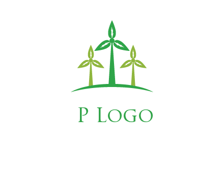 leaf turbine logo