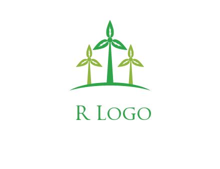 leaf turbine logo