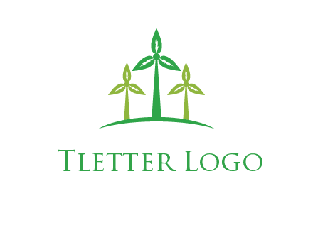 leaf turbine logo