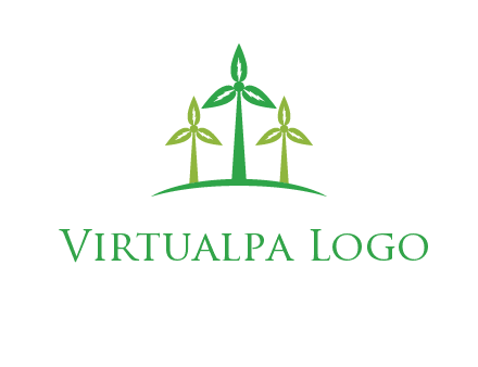 leaf turbine logo