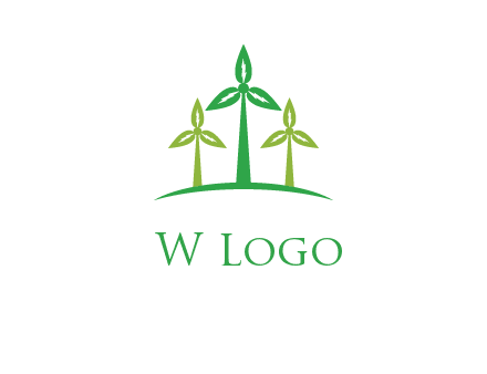 leaf turbine logo