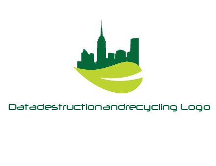 city on leaf logo