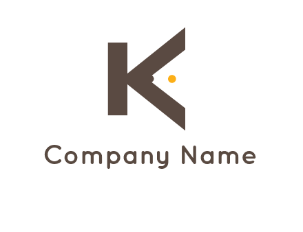 fish in letter K logo