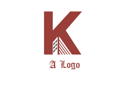 letter k building logo