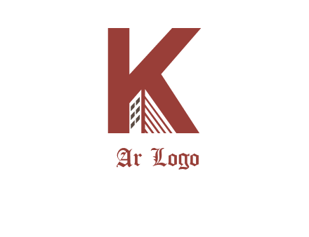 letter k building logo