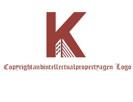 letter k building logo