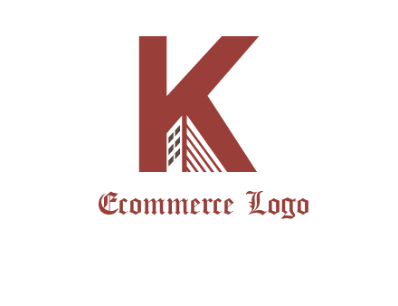 letter k building logo