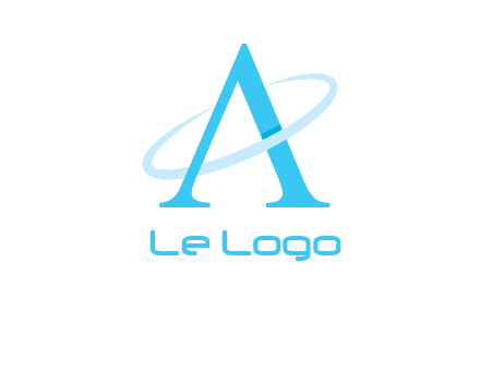 letter A swoosh logo