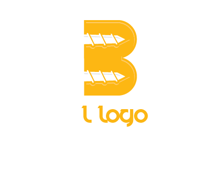 screws in letter B icon