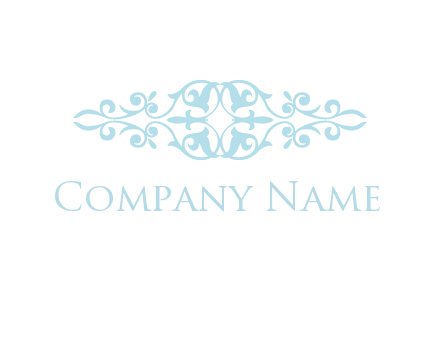 victorian ornament logo