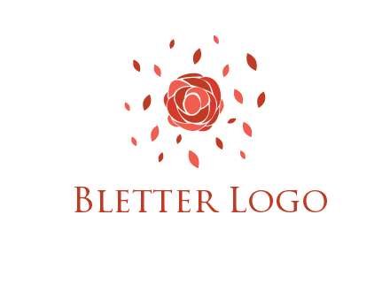 rose petals logo