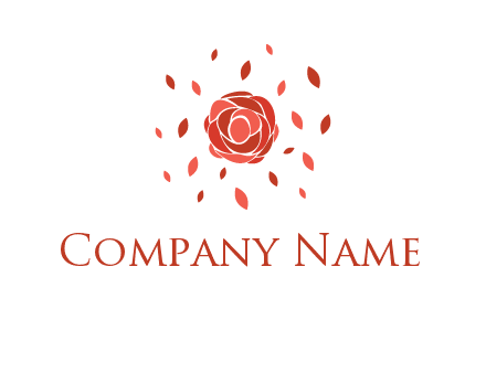 rose petals logo