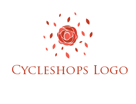 rose petals logo