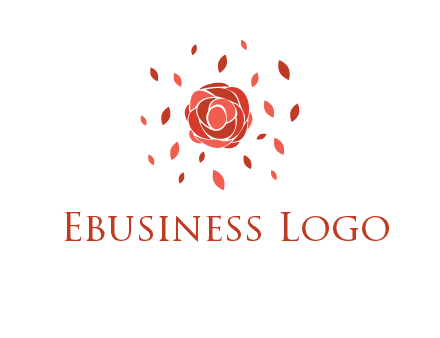 rose petals logo