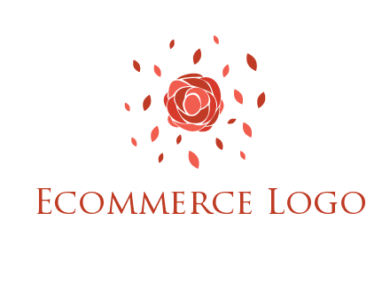 rose petals logo