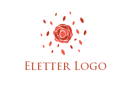 rose petals logo