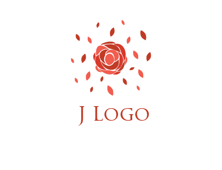 rose petals logo