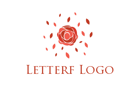 rose petals logo