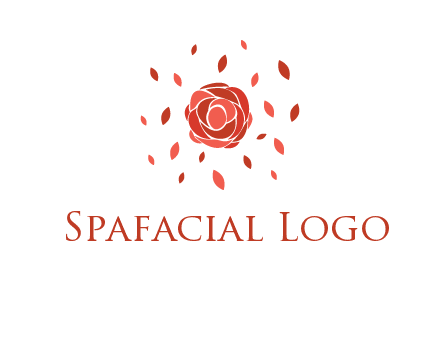 rose petals logo