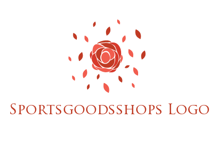 rose petals logo