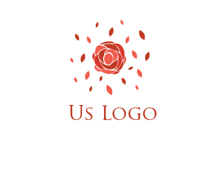 rose petals logo