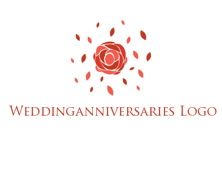 rose petals logo