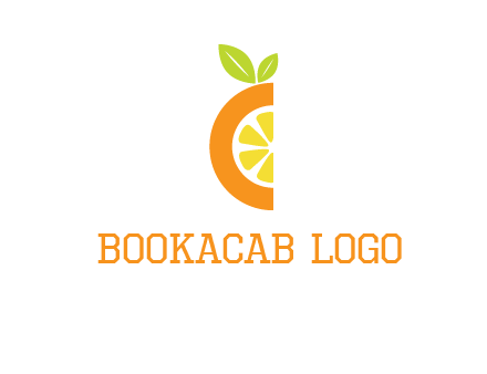 half orange logo