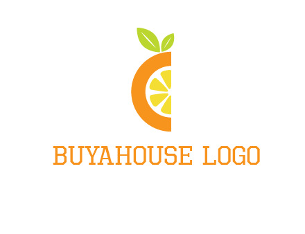 half orange logo