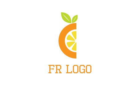 half orange logo