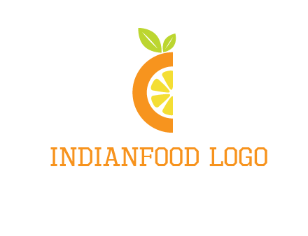 half orange logo