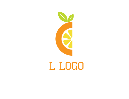 half orange logo