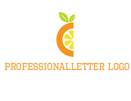 half orange logo