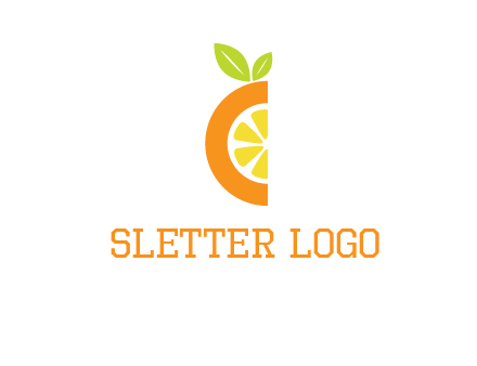 half orange logo