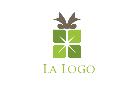 leaves gift logo